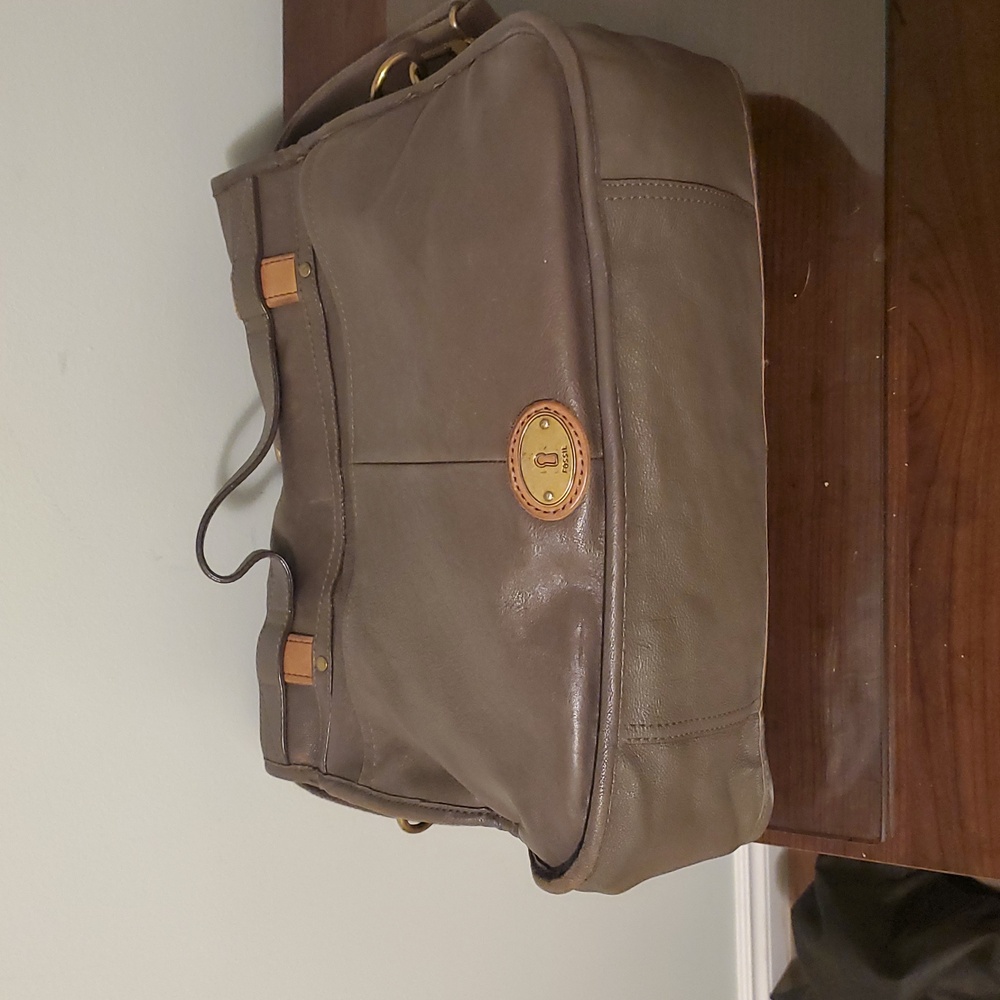 Fossil Toupe Leather  Bag - Picture 3 of 6
